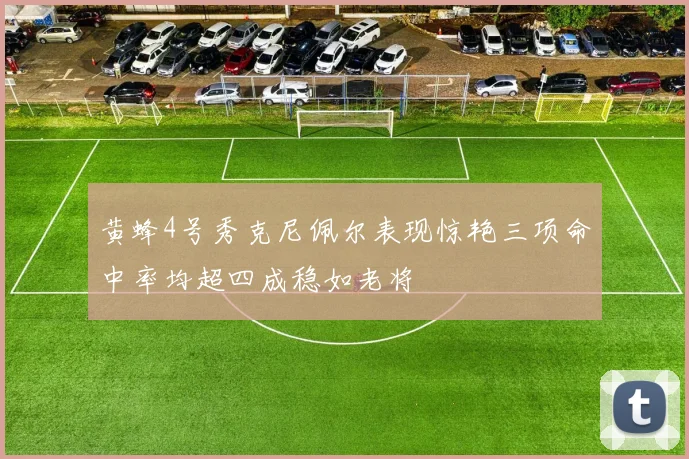黄蜂4号秀克尼佩尔表现惊艳三项命中率均超四成稳如老将